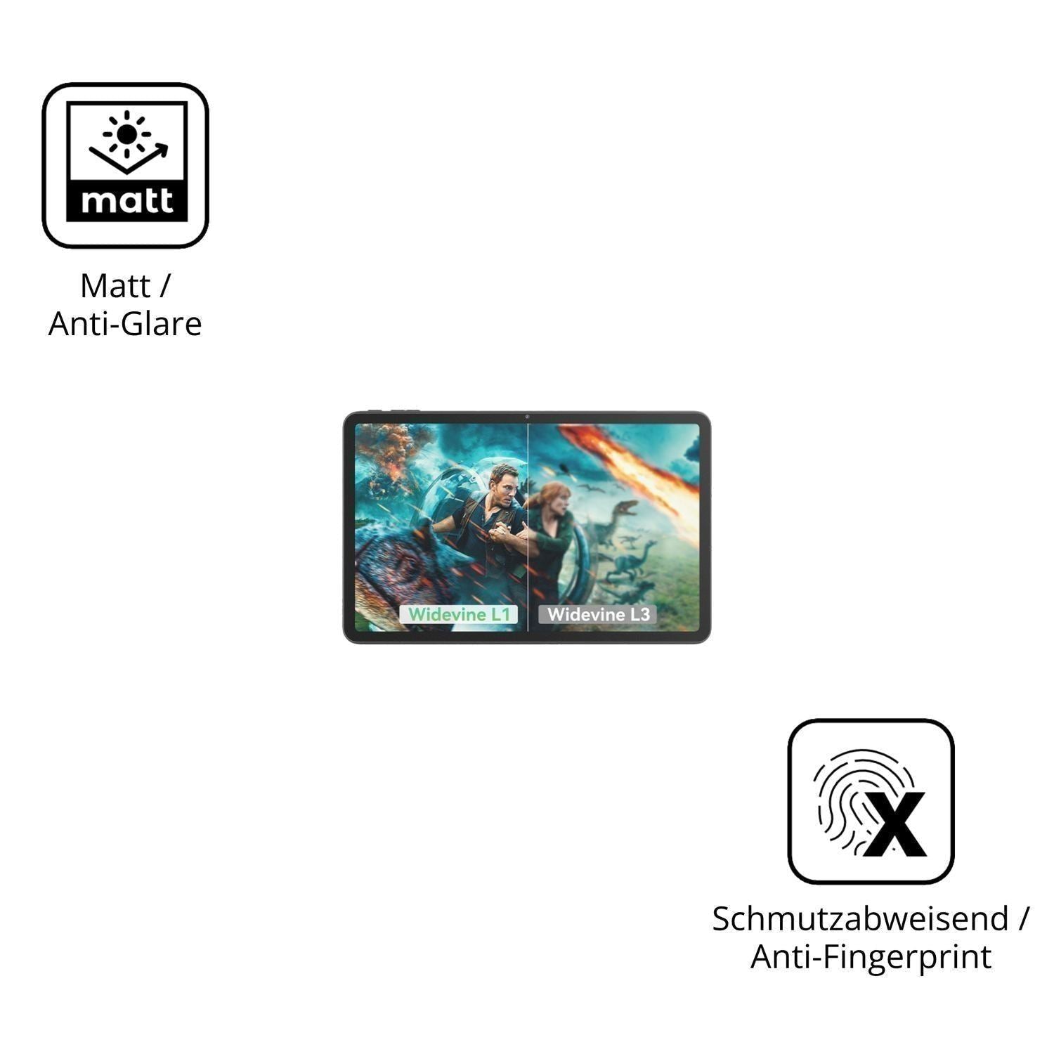 2x Schutzfolie matt für MENTUME K90 Display-Schutz (5)
