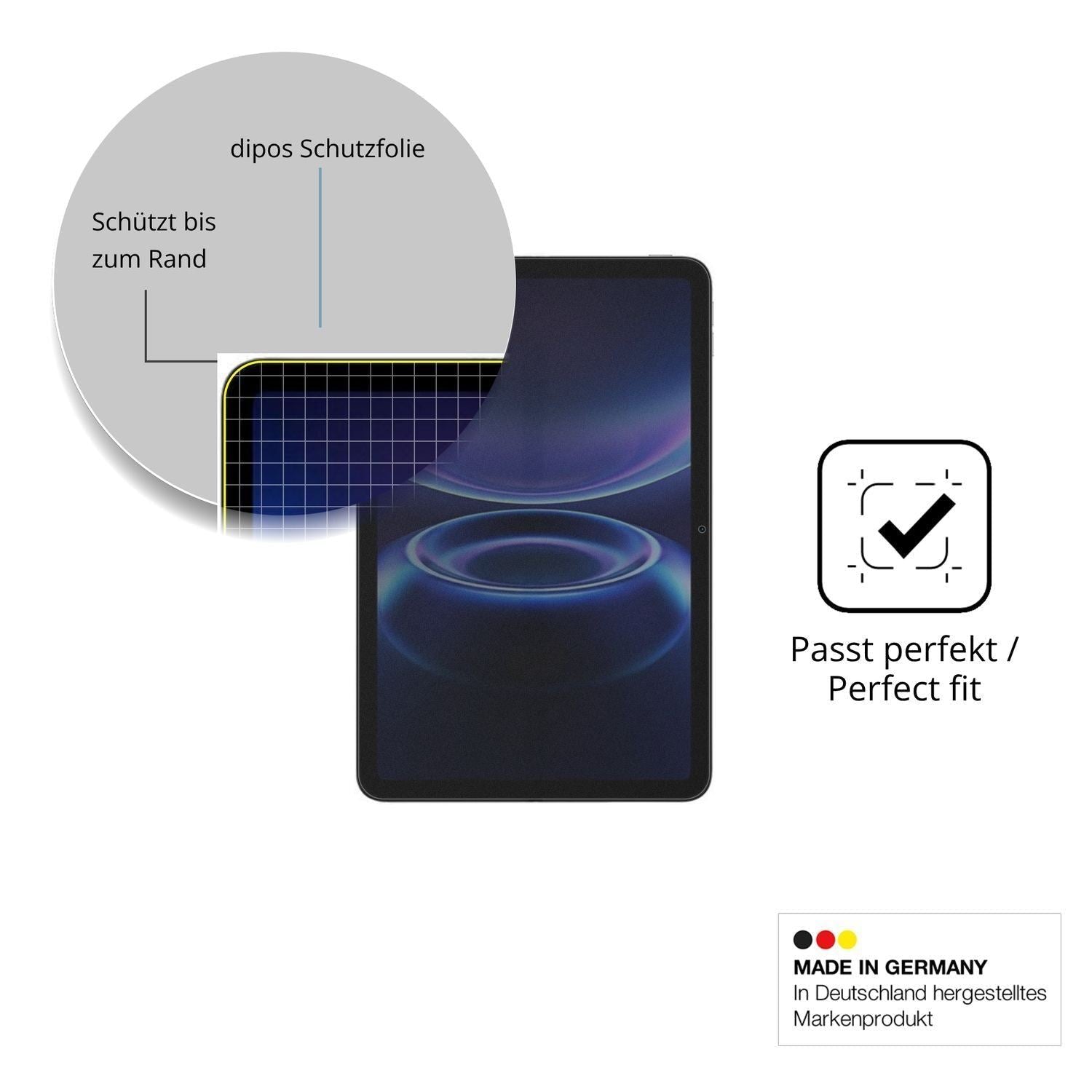 Blickschutzfolie für Redmi Pad 2 SE matt Schutzfol (4)