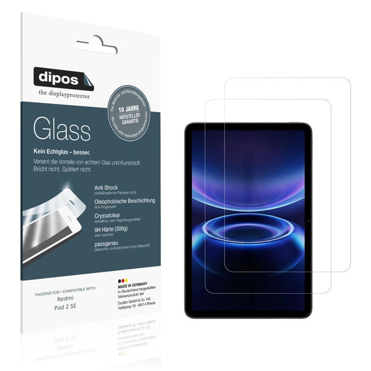 2x 9H Schutzfolie für Redmi Pad 2 SE Panzerfolie (1)
