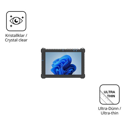 2x Schutzfolie klar für NORQIN 10.1 Rugged Tablet  (5)