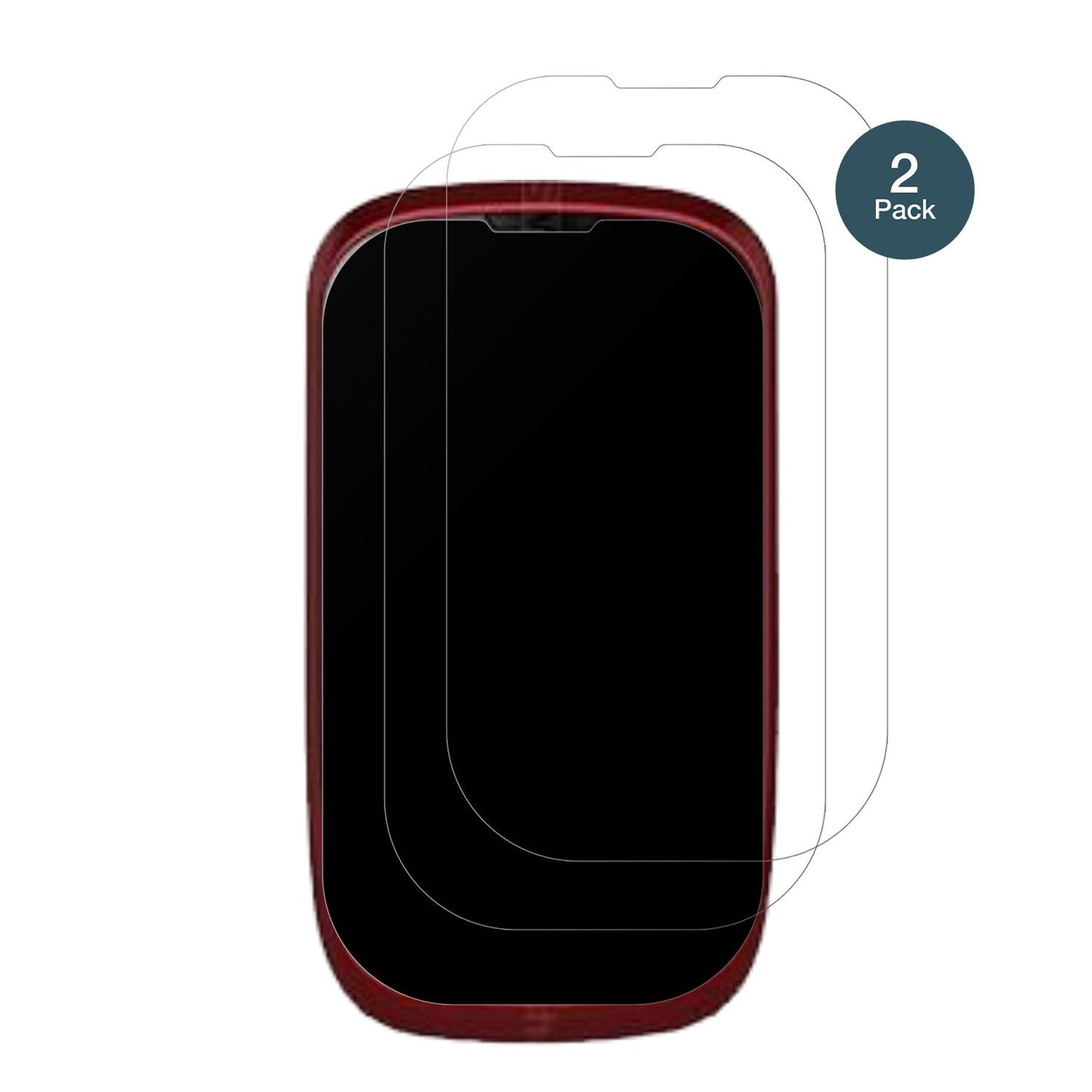 2x 9H Schutzfolie matt für Coolpad 8020 Panzerfoli (2)