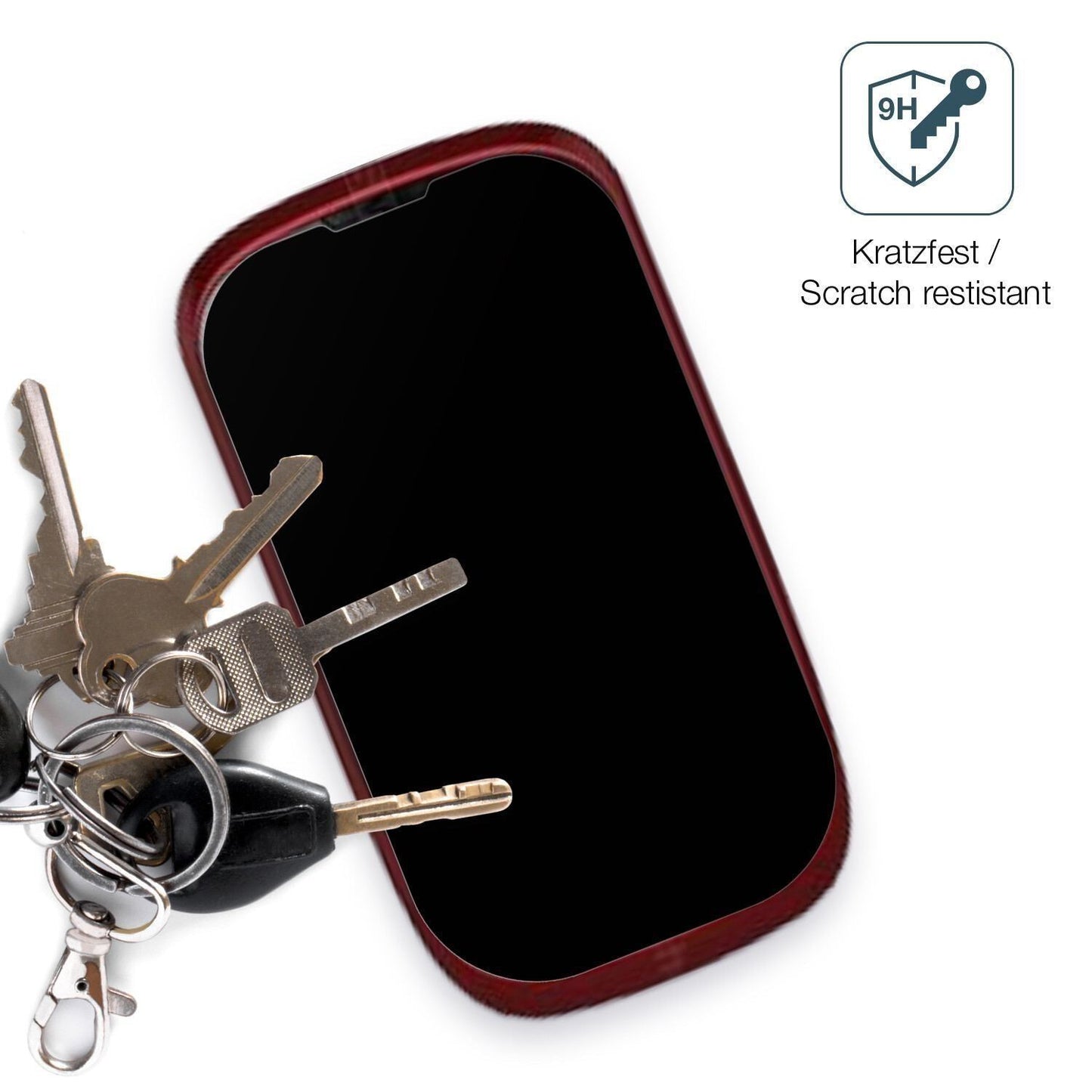 2x 9H Schutzfolie matt für Coolpad 8020 Panzerfoli (3)