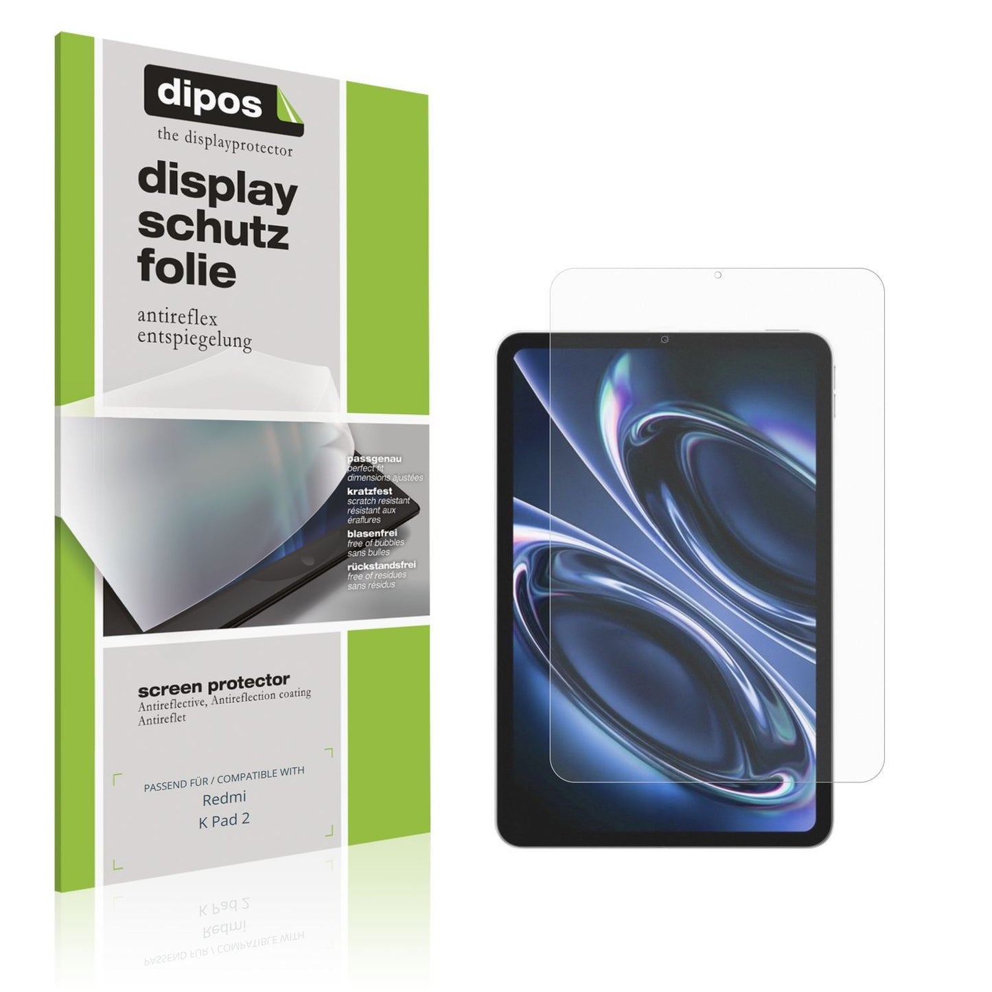 2x Schutzfolie matt für Redmi K Pad 2 Display-Schu (1)