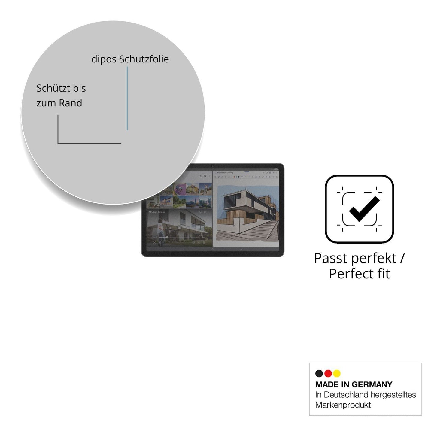 Blickschutzfolie für Samsung Galaxy Tab S10 Lite m (4)