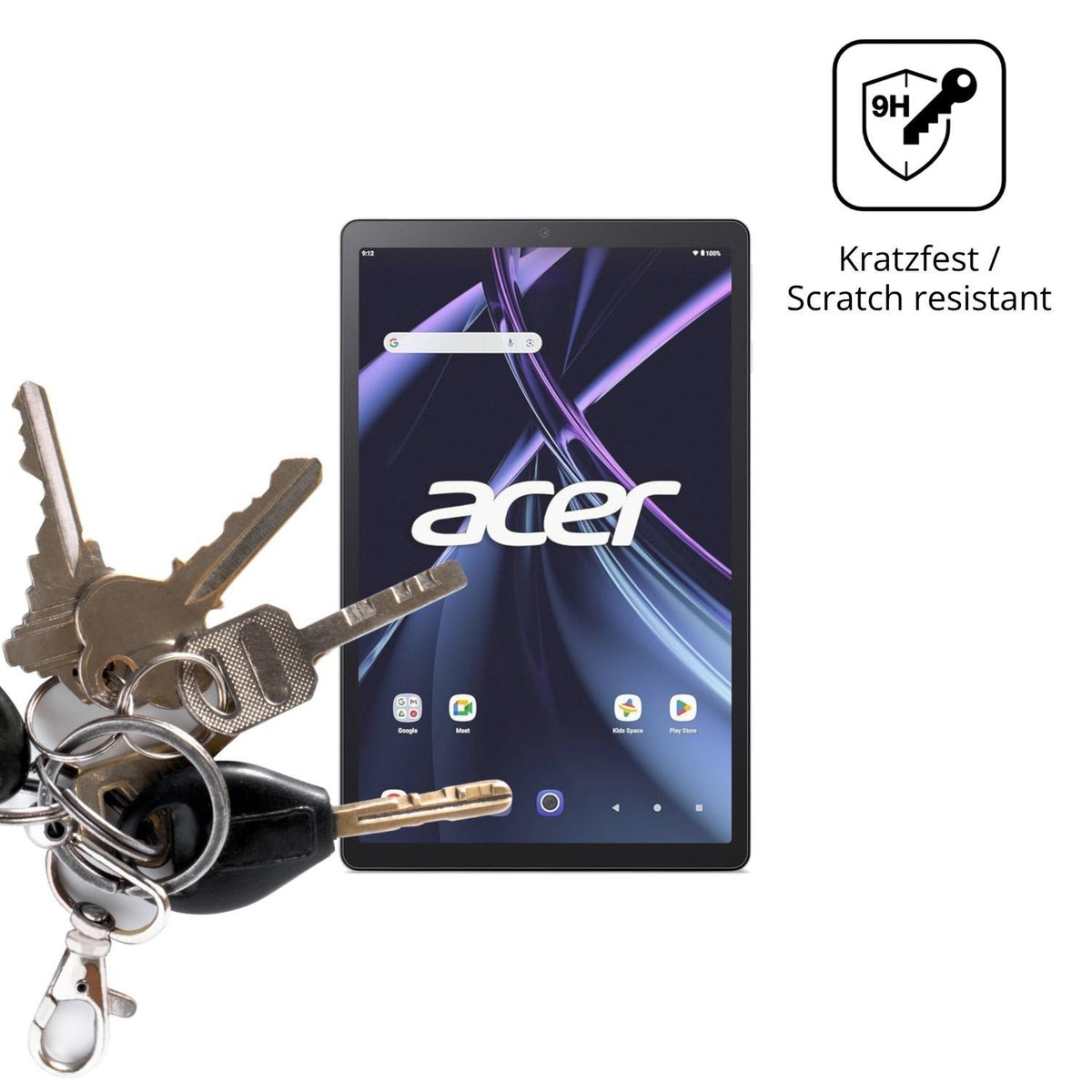 2x 9H Schutzfolie matt für Acer Iconia Tab A11 Pan (3)
