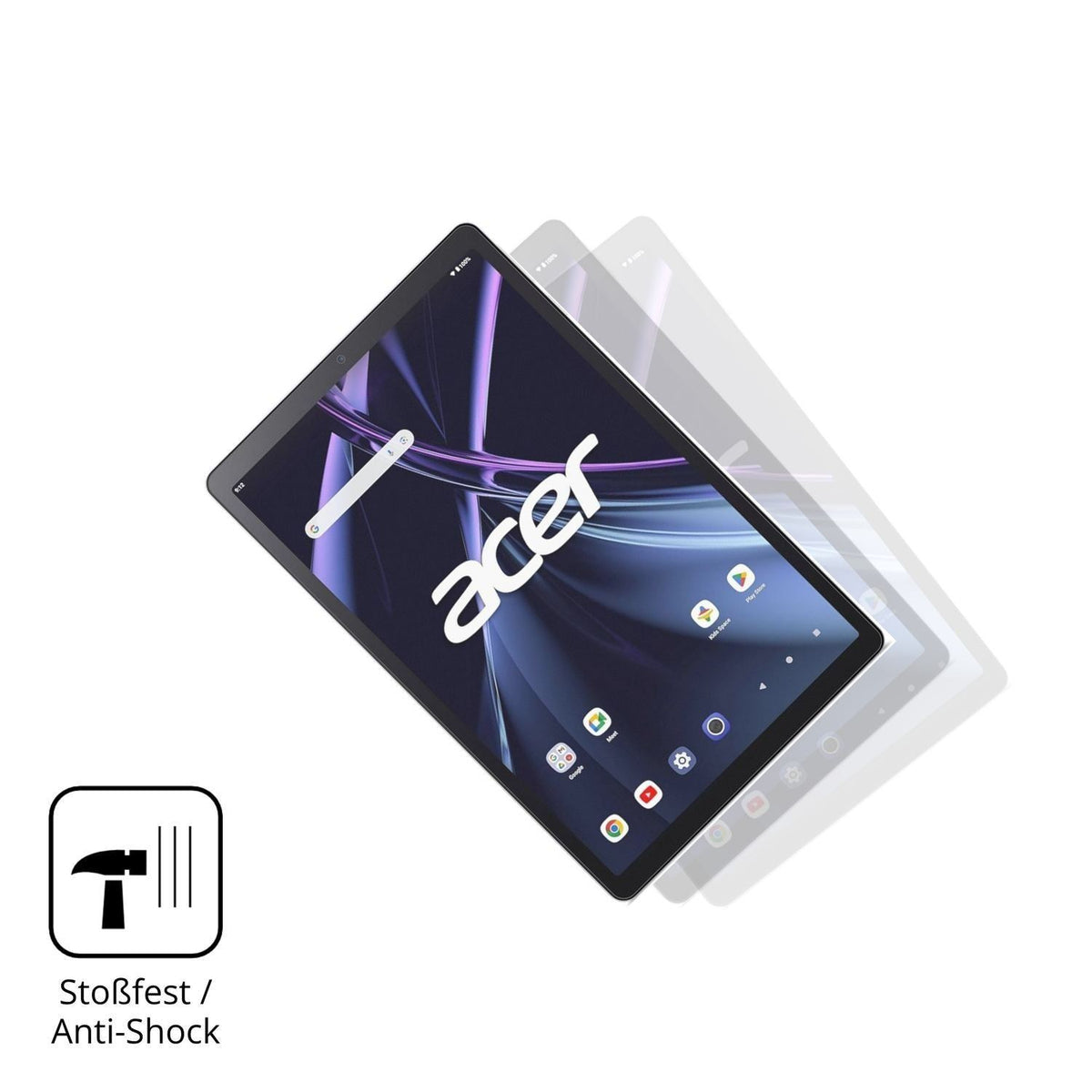 2x 9H Schutzfolie matt für Acer Iconia Tab A11 Pan (4)
