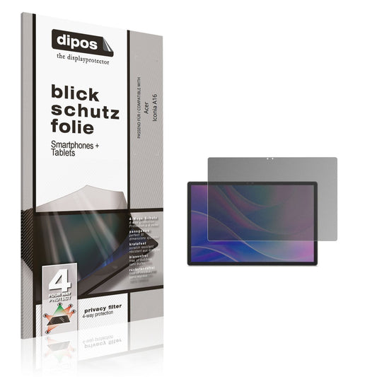 Blickschutzfolie für Acer Iconia A16 matt Schutzfo (1)