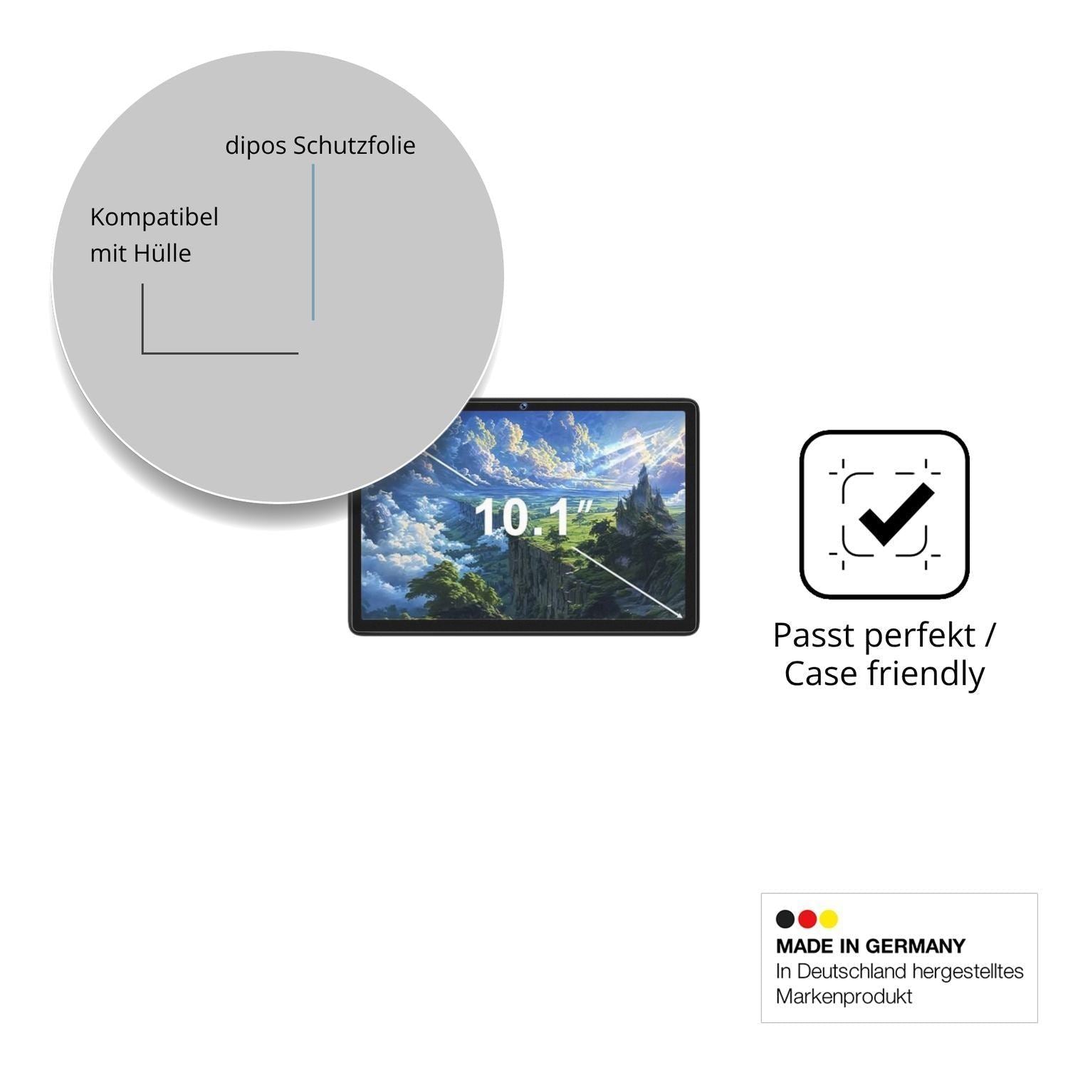 2x Schutzfolie matt für fezawio F12 Display-Schutz (6)