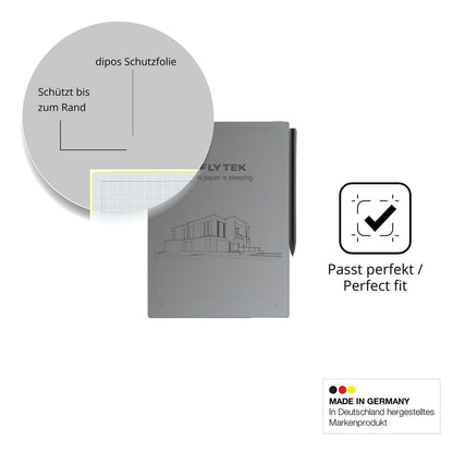 Blickschutzfolie für iFLYTEK AINOTE 2 10.7 matt Sc (4)