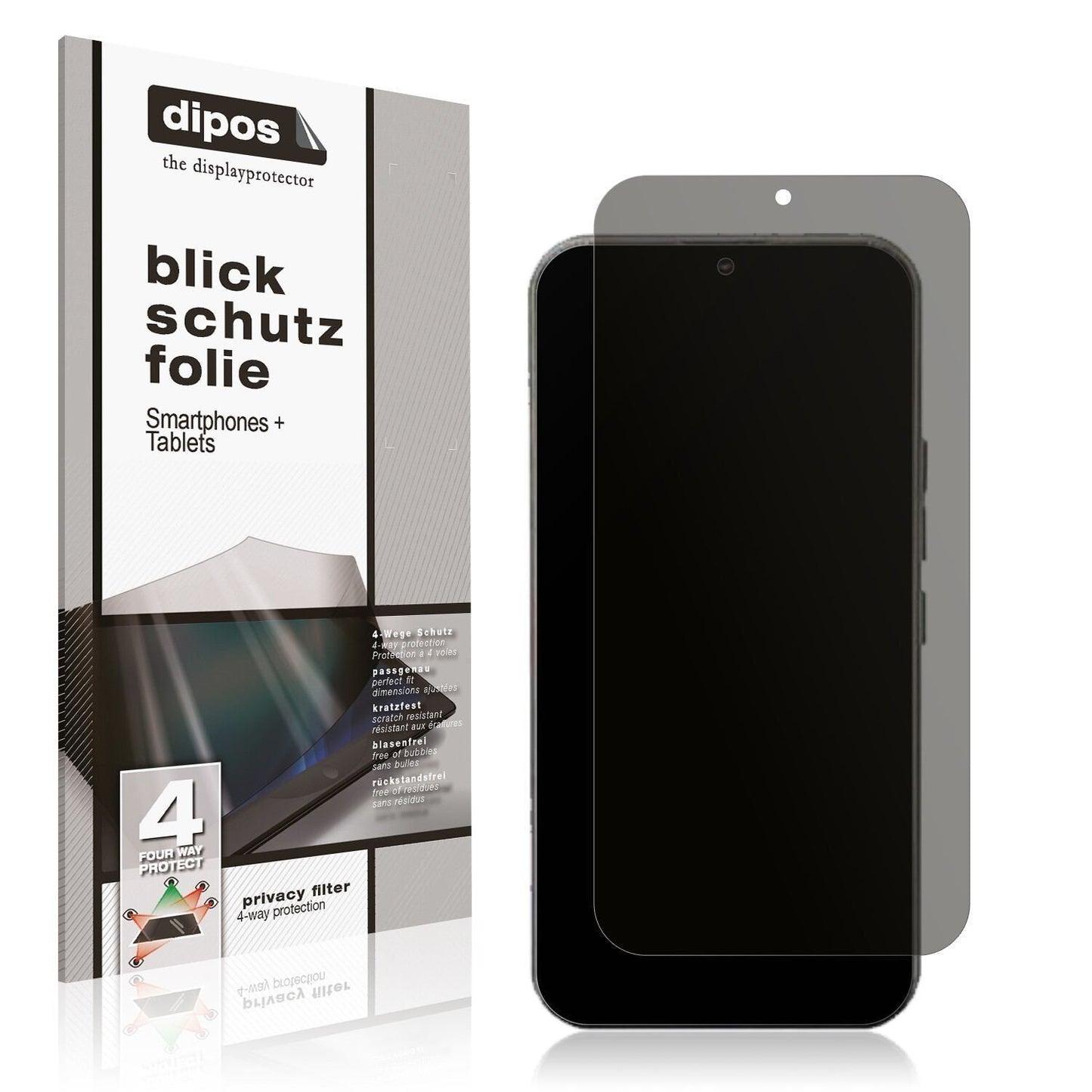 Blickschutzfolie für Kodak Smartway L2 matt Schutz (1)