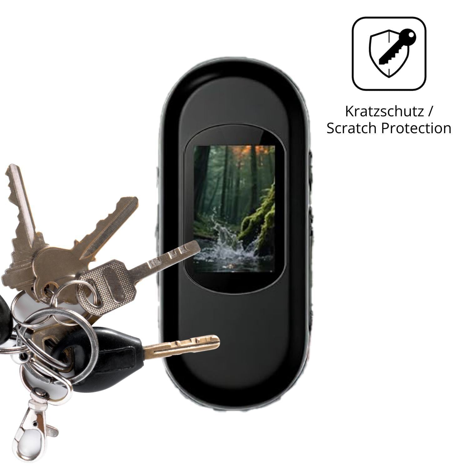 4x Schutzfolie klar für OBEST M25 Mini-Action Disp (4)