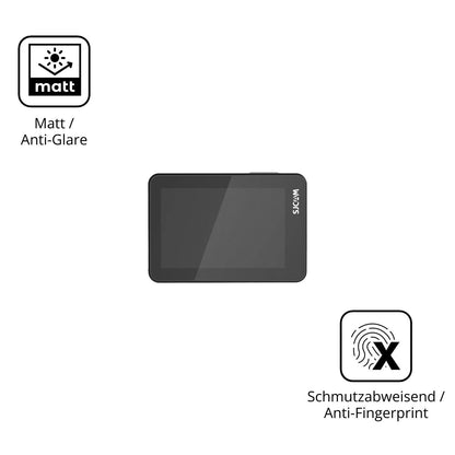 4x Schutzfolie matt für SJCAM SJ11 Display-Schutzf (5)