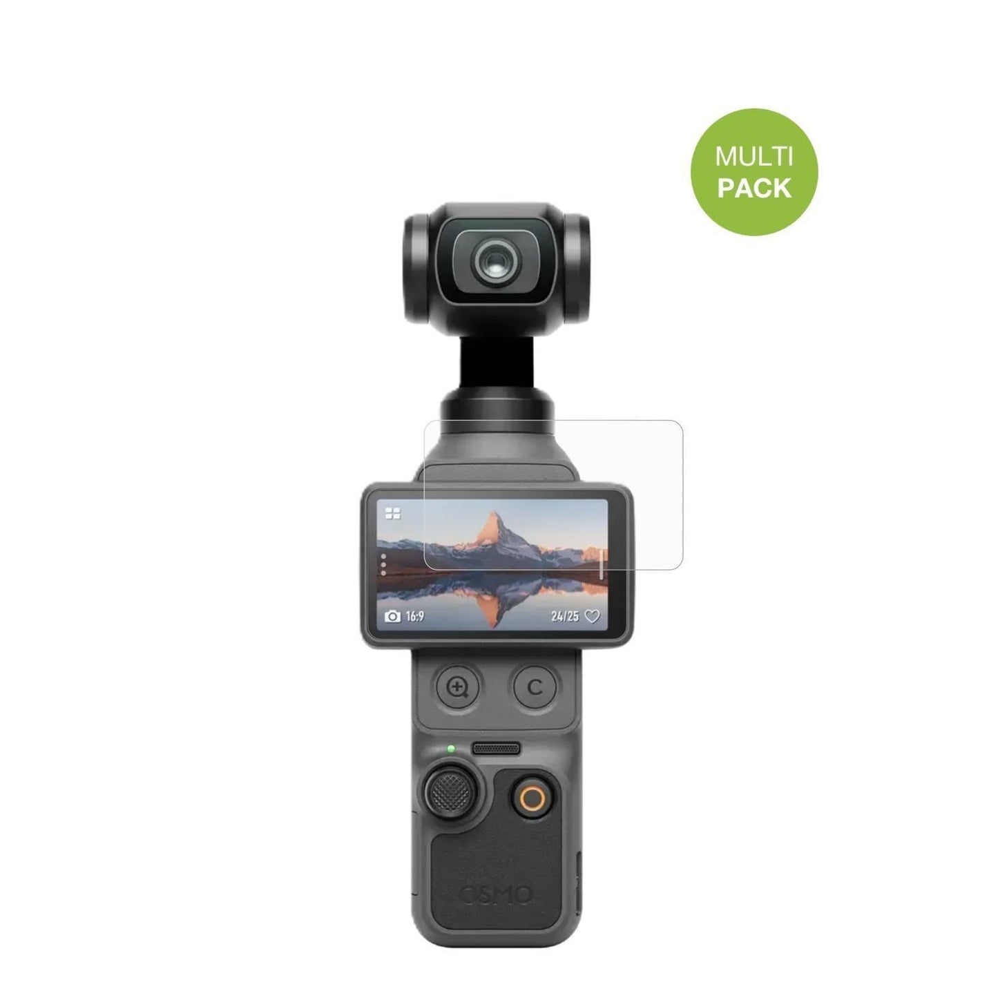 4x Schutzfolie matt für DJI Osmo Pocket 4 Display- (2)