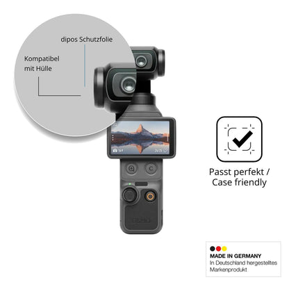 4x Schutzfolie matt für DJI Osmo Pocket 4 Display- (6)