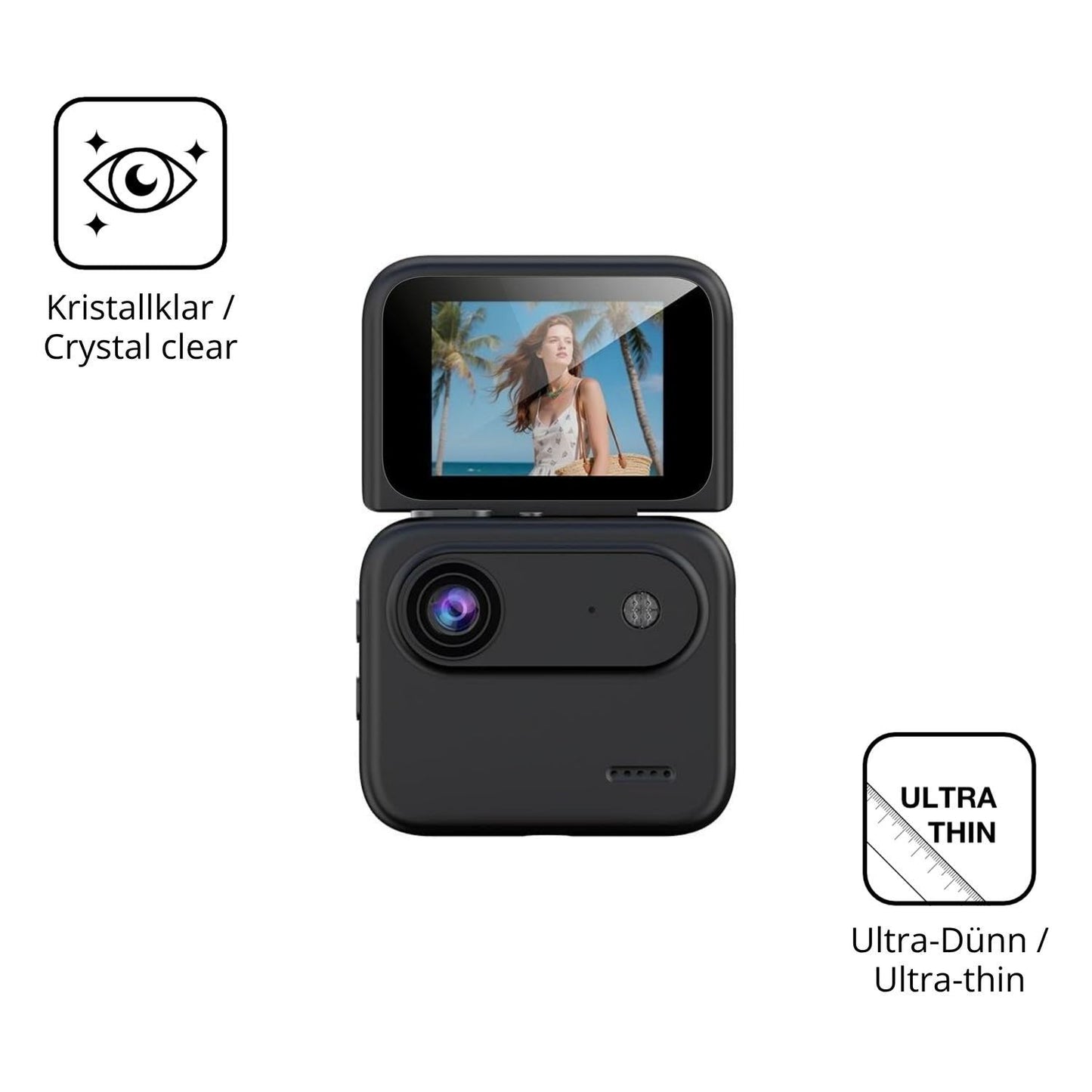 4x Schutzfolie klar für JoyousMall Y360 Display-Sc (5)