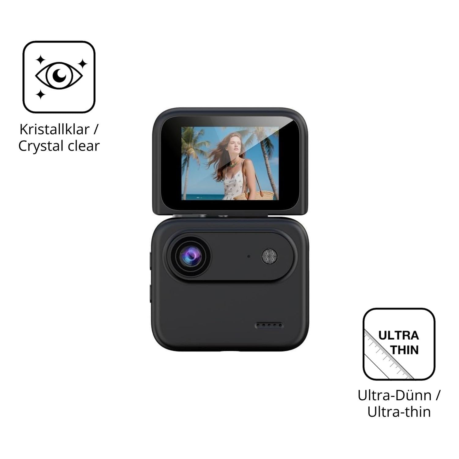 4x Schutzfolie klar für JoyousMall Y360 Display-Sc (5)