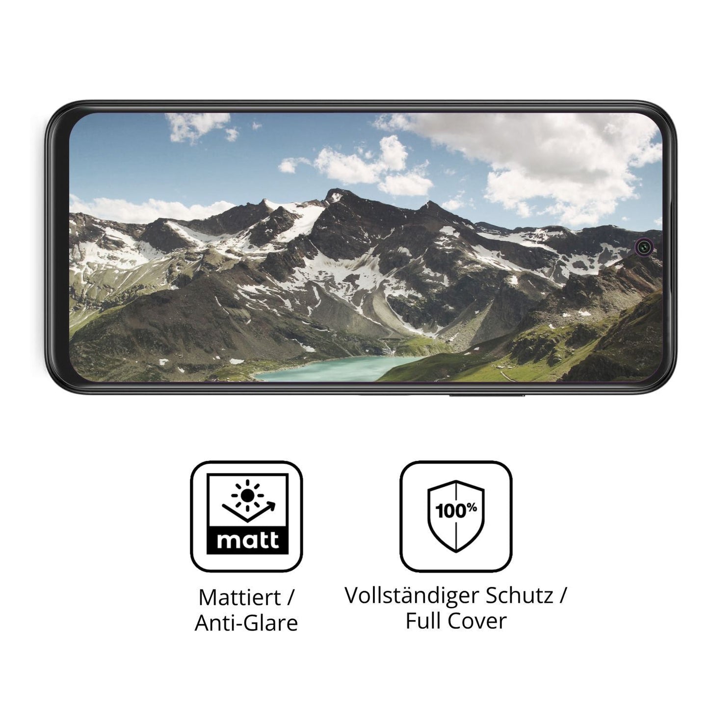 2x Full Cover Schutzfolie matt für SPC Zeus 2 Elit (5)