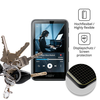 2x 3D Full Cover Schutzfolie für HiBy R1 MP3-Playe (3)
