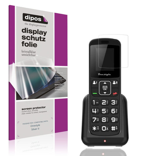 4x Schutzfolie klar für Onestyle Silver II Display (1)