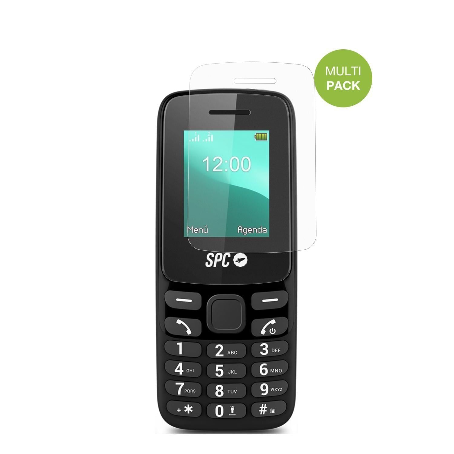 4x Schutzfolie matt für SPC Talk 2 Go Display-Schu (2)