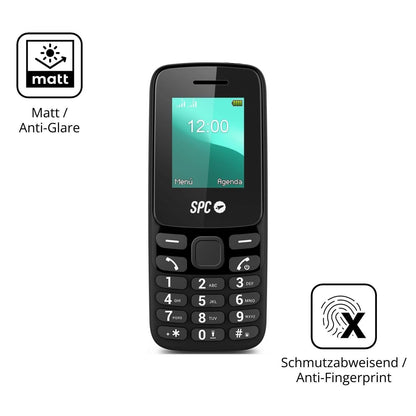 4x Schutzfolie matt für SPC Talk 2 Go Display-Schu (5)