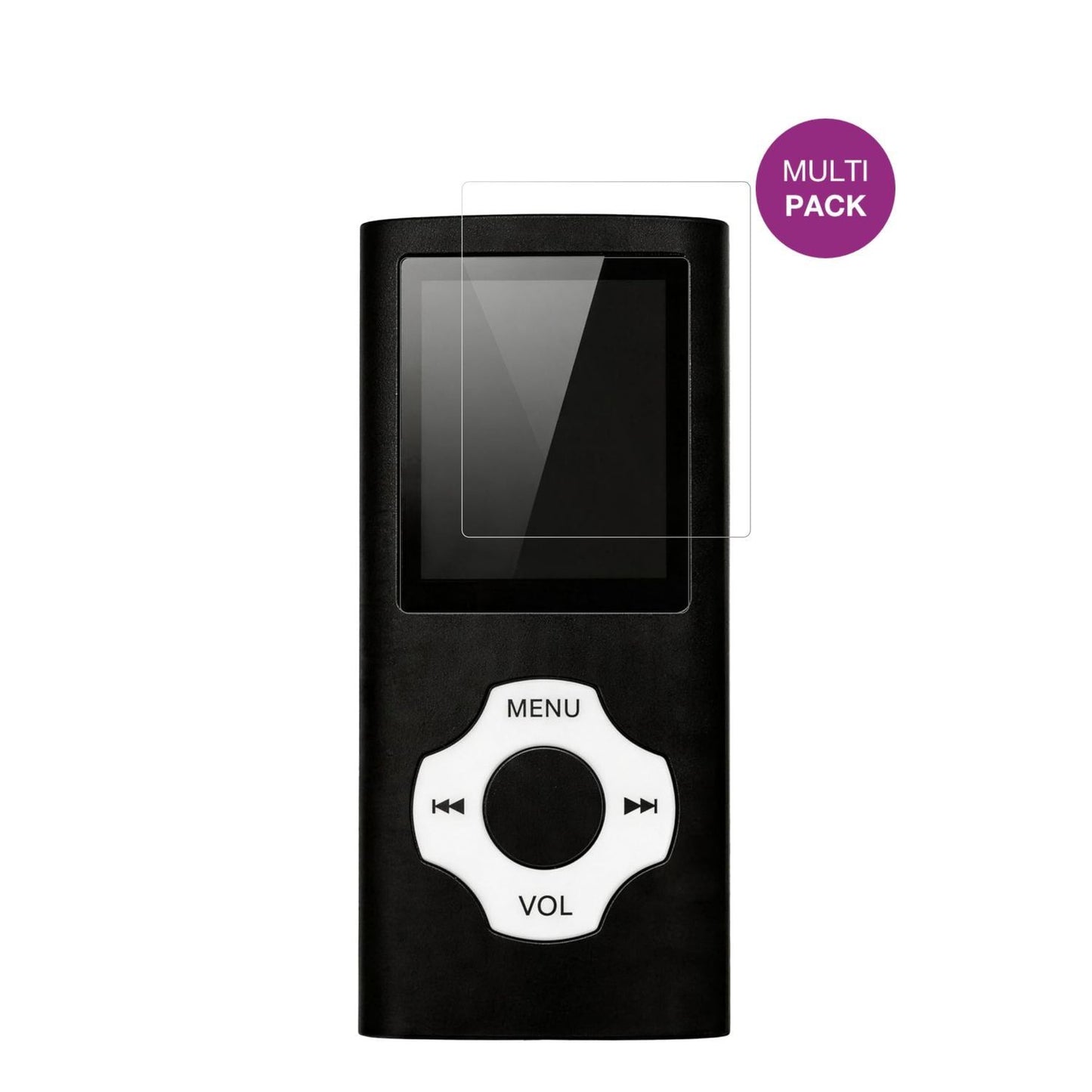 4x Schutzfolie klar für Witfoam W1 MP3-Player Disp (2)
