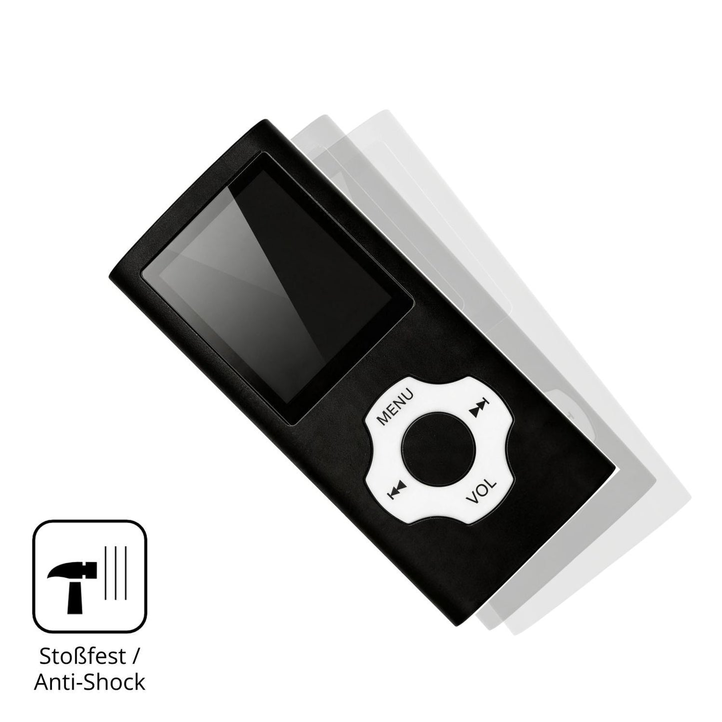 2x 9H Schutzfolie für Witfoam W1 MP3-Player Panzer (4)