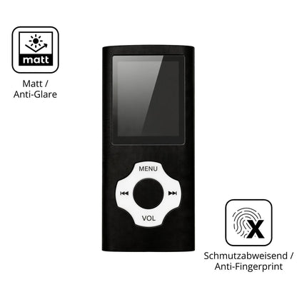 2x 9H Schutzfolie matt für Witfoam W1 MP3-Player P (5)