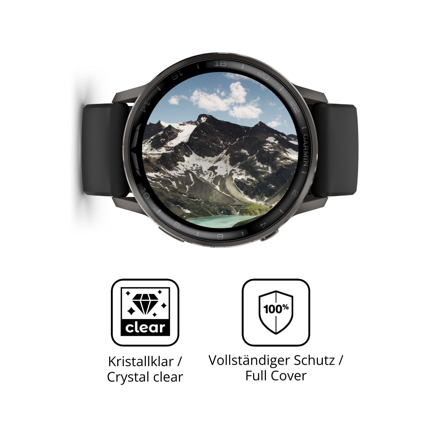 2x 3D Full Cover Schutzfolie für Garmin D2 Air X15 (5)