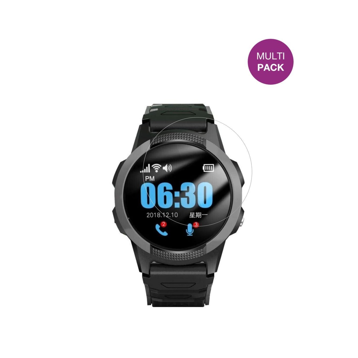 6x Schutzfolie klar für NikuTRAX NC120E Display-Sc (2)