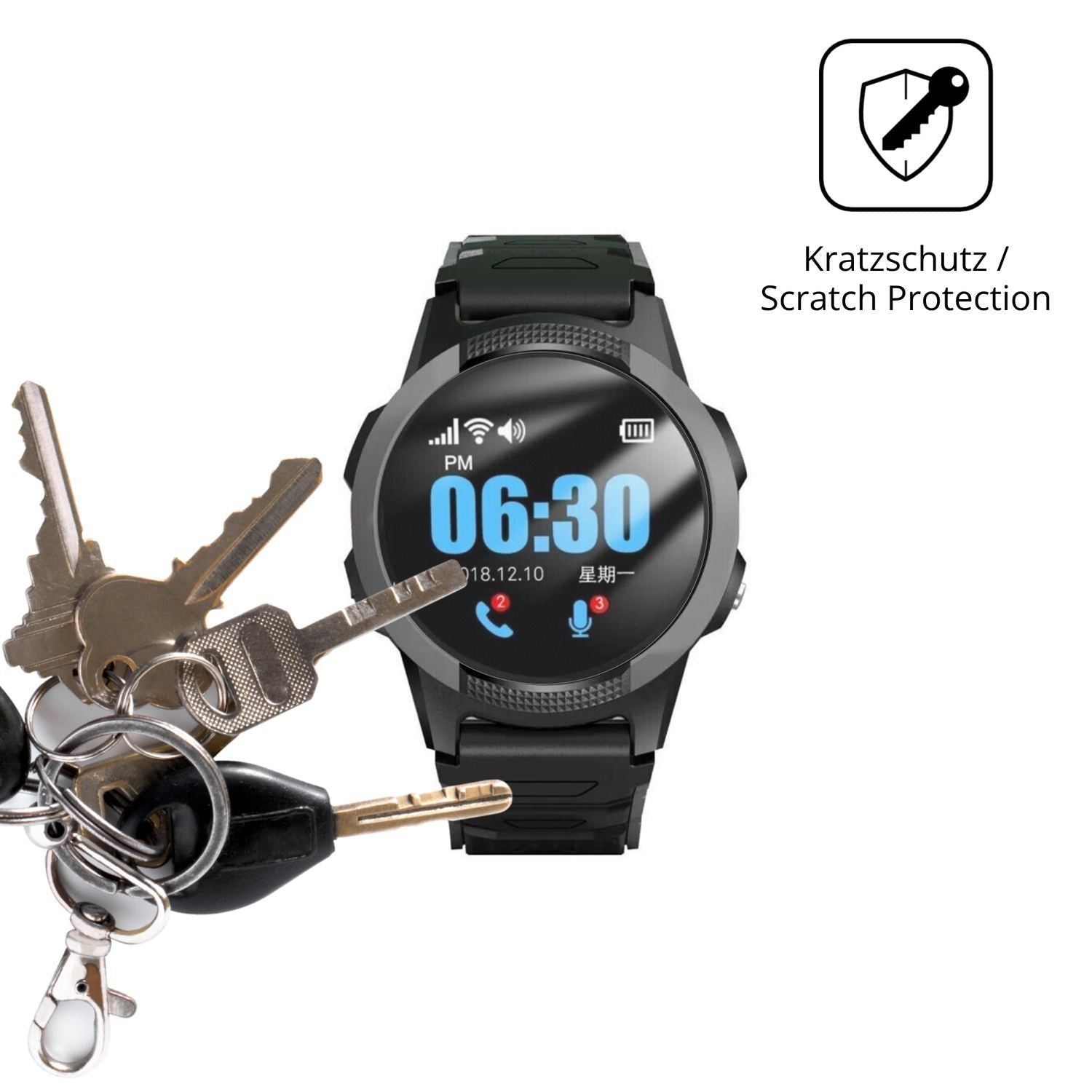 6x Schutzfolie matt für NikuTRAX NC120E Display-Sc (4)