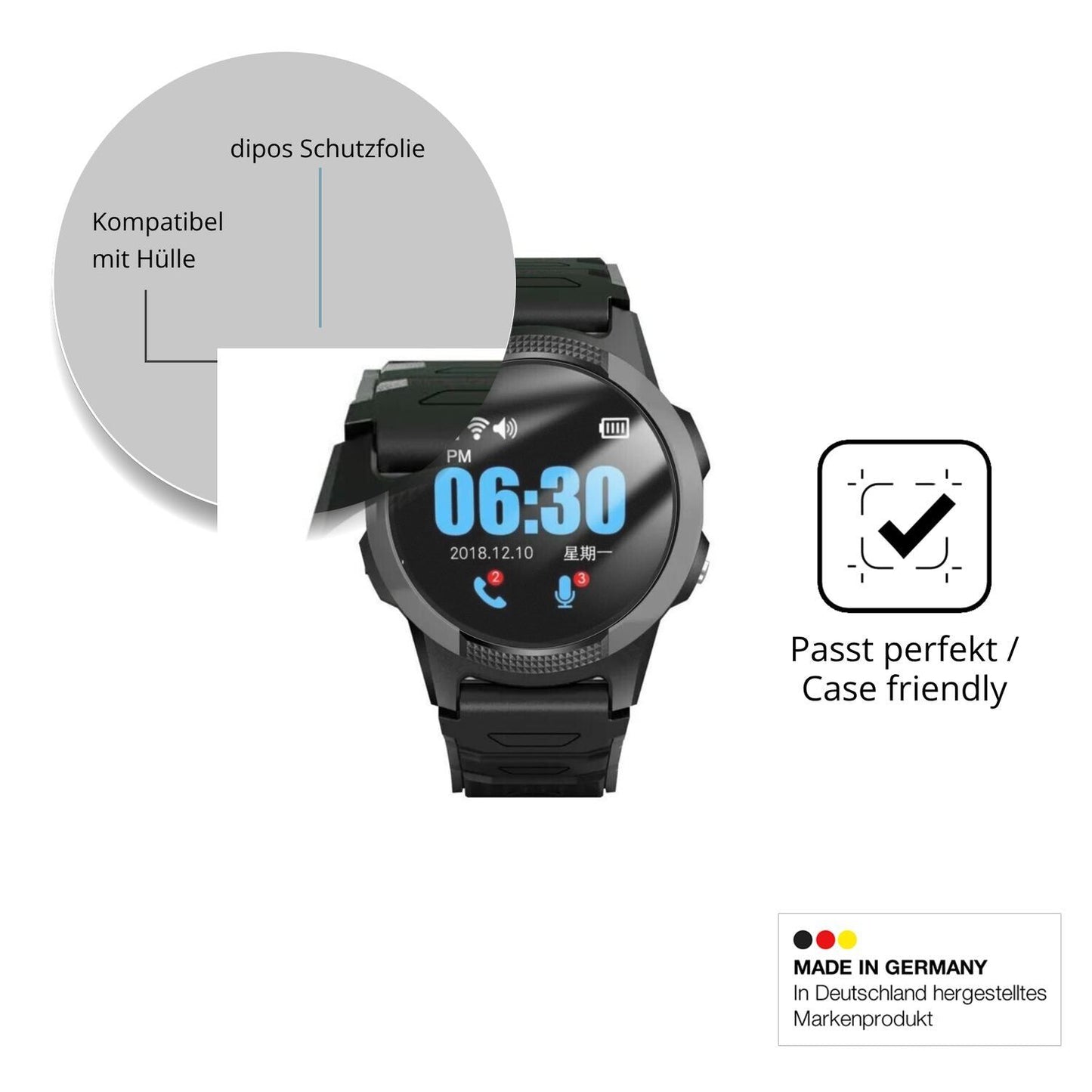 6x Schutzfolie matt für NikuTRAX NC120E Display-Sc (6)