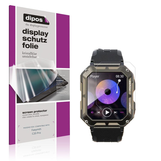 6x Schutzfolie klar für Faeymth C20 Pro Display-Sc (1)