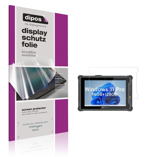 2x Schutzfolie klar für ONERugged M20A Display-Sch (1)