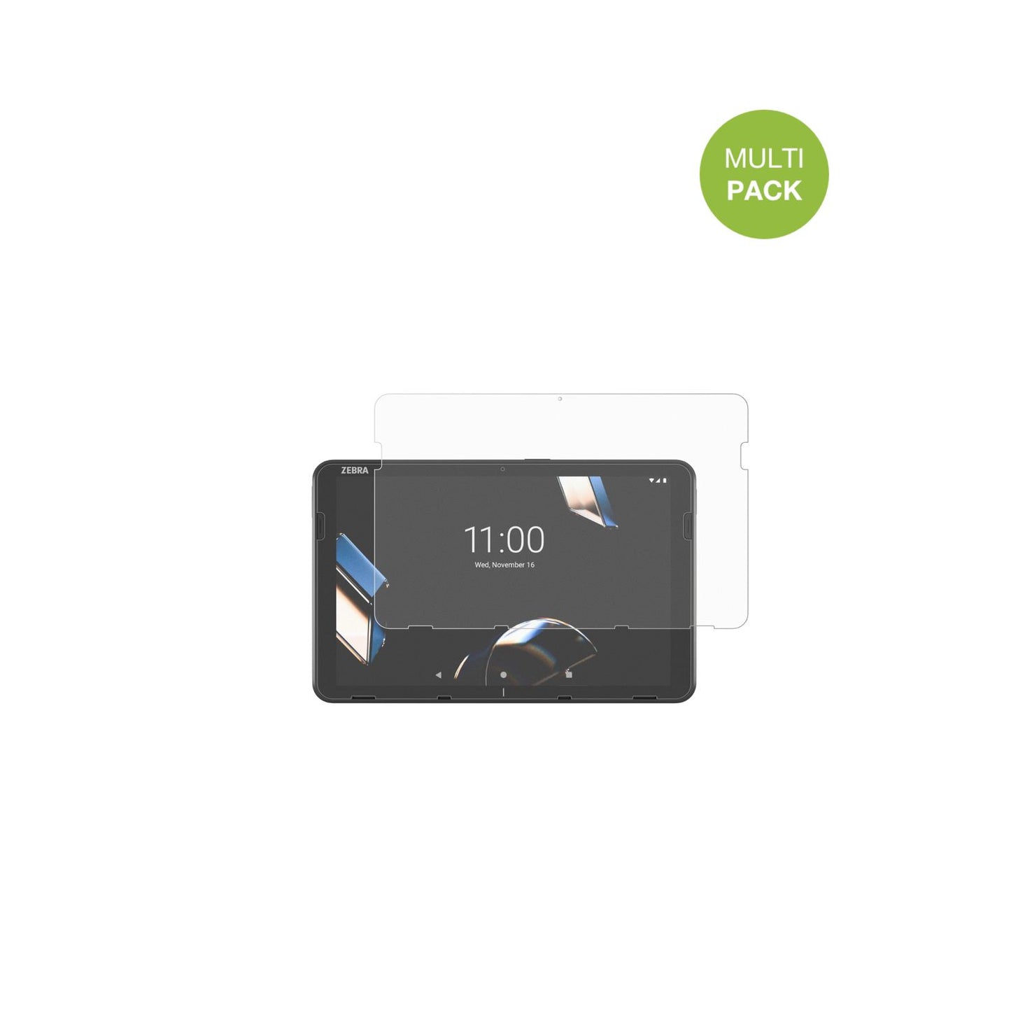 2x Schutzfolie matt für Zebra ET401 8 Zoll Display (2)