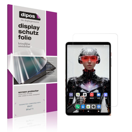 2x Schutzfolie klar für BNCF BPad T1 Display-Schut (1)