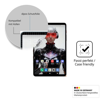 2x Schutzfolie klar für BNCF BPad T1 Display-Schut (6)