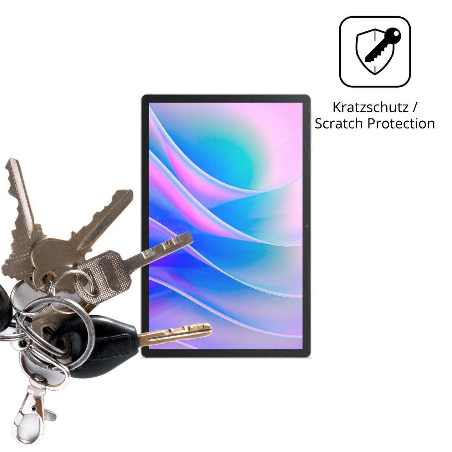 2x Schutzfolie matt für Acer Iconia A14 Display-Sc (4)
