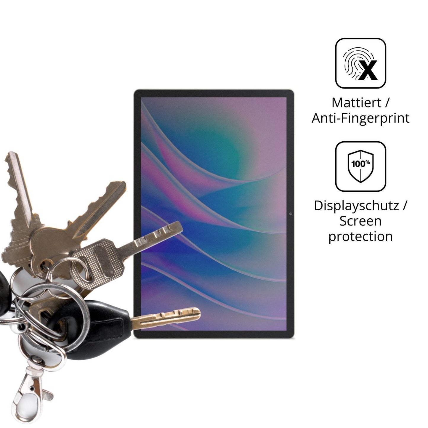 Blickschutzfolie für Acer Iconia A14 matt Schutzfo (3)