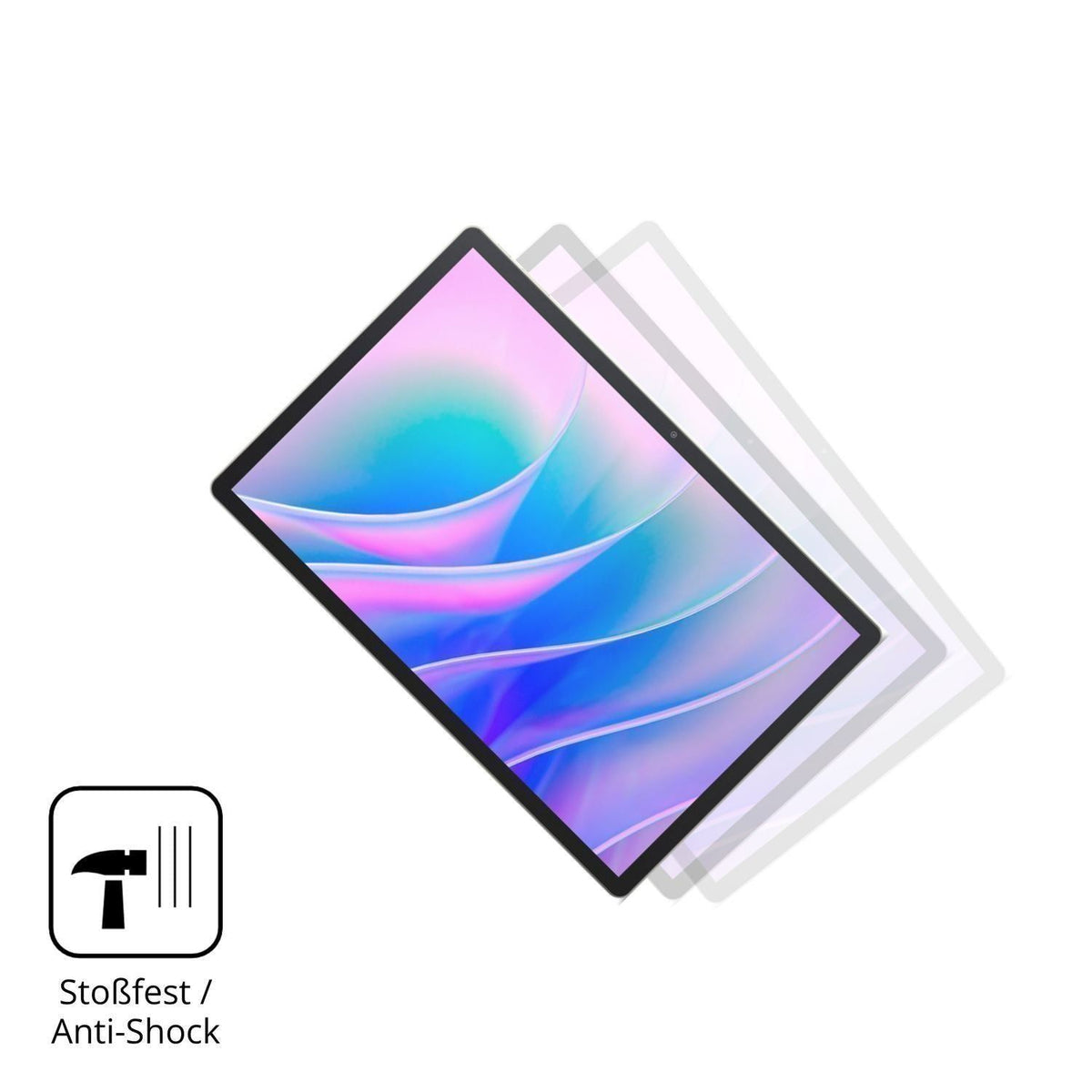 2x 9H Schutzfolie matt für Acer Iconia A14 Panzerf (4)
