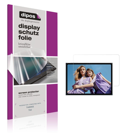 2x Schutzfolie klar für TABWEE T60 Display-Schutzf (1)