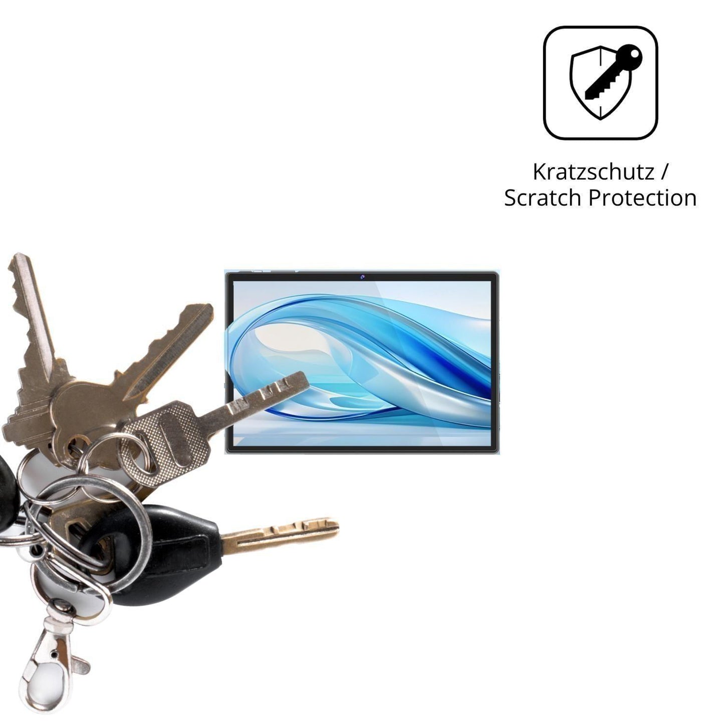 2x Schutzfolie klar für ZIOVO E6 Display-Schutzfol (4)