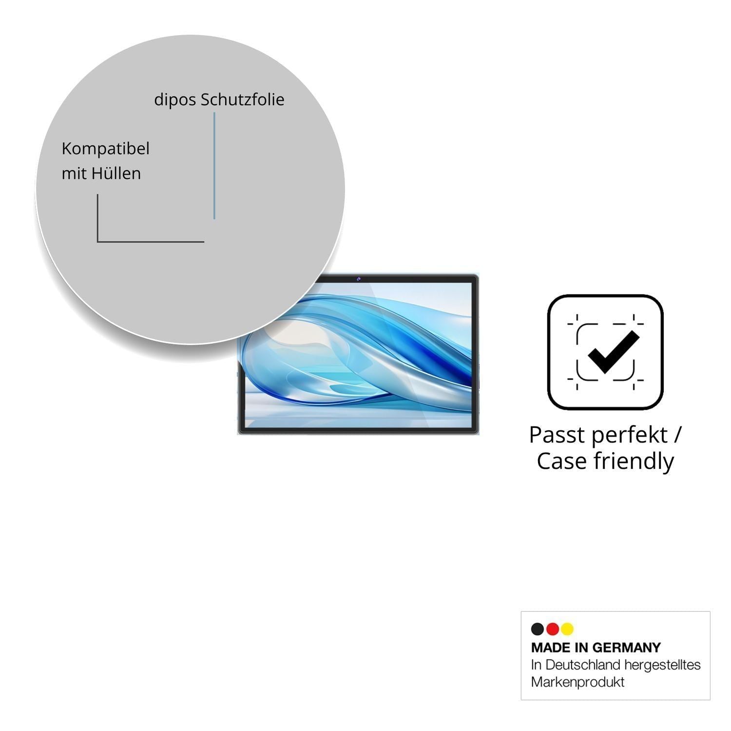 2x Schutzfolie klar für ZIOVO E6 Display-Schutzfol (6)