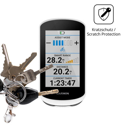 2x Schutzfolie klar für Garmin Edge Explore 2 Powe (4)
