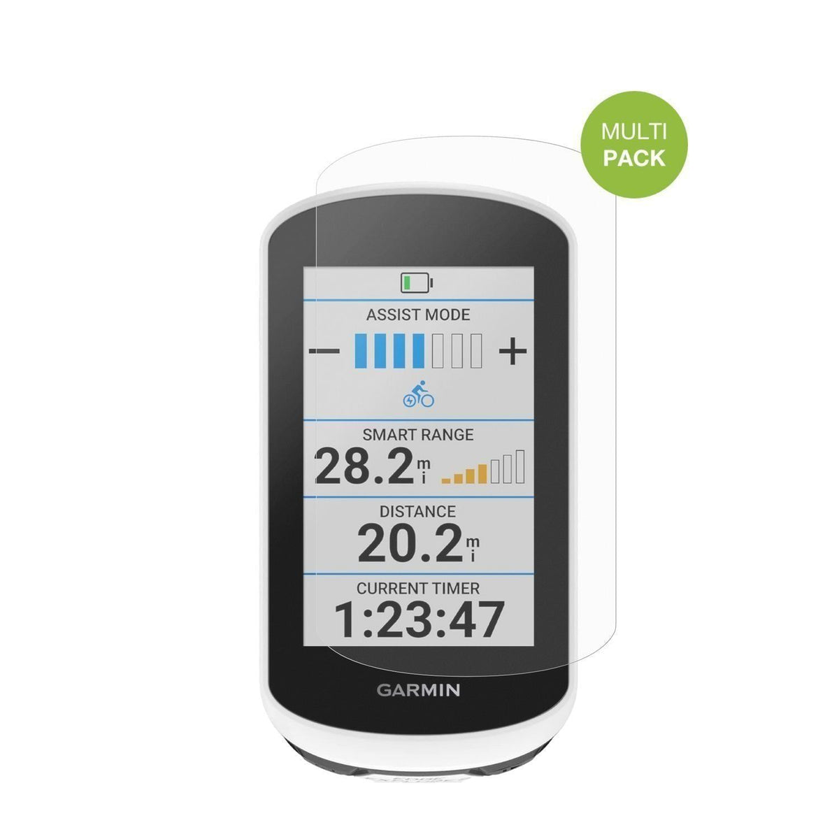 2x Schutzfolie matt für Garmin Edge Explore 2 Powe (2)