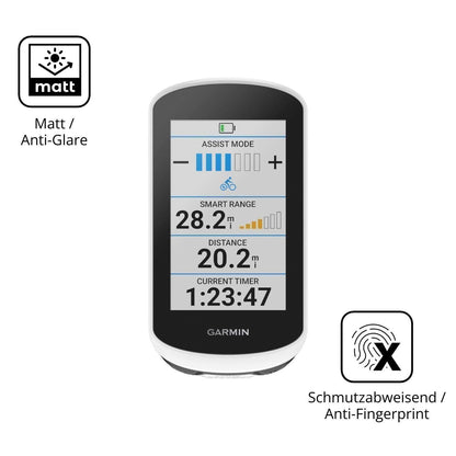 2x Schutzfolie matt für Garmin Edge Explore 2 Powe (5)