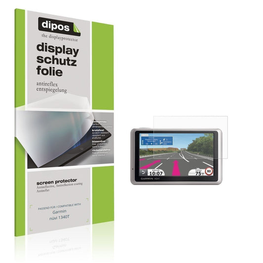 2x Schutzfolie matt für Garmin nüvi 1340T Display- (1)