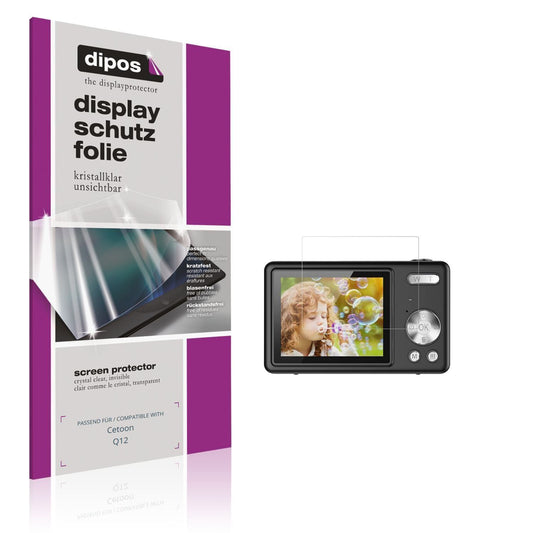 4x Schutzfolie klar für Cetoon Q12 Display-Schutzf (1)