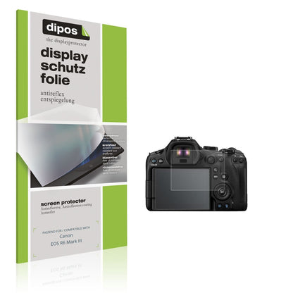 4x Schutzfolie matt für Canon EOS R6 Mark III Disp (1)