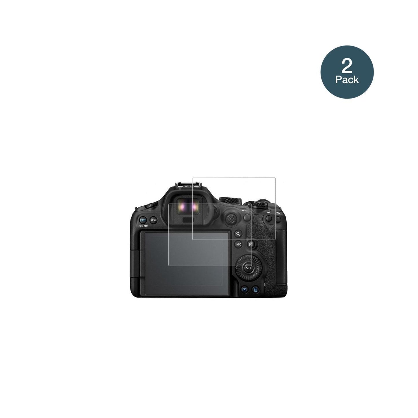 2x 9H Schutzfolie matt für Canon EOS R6 Mark III P (2)